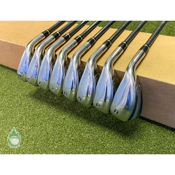 Used Right Handed NIKE Slingshot OSS Irons 4-PW/AW Regular Graphite Golf Set
