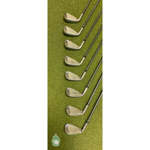 Used Right Handed NIKE Slingshot OSS Irons 4-PW/AW Regular Graphite Golf Set