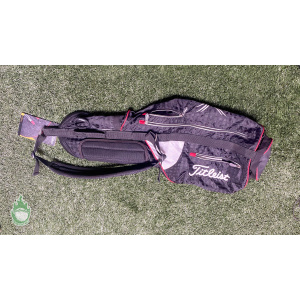 New with Tags Titleist Black Carry Sunday Golf Bag 2-Way Divider 3 Pockets