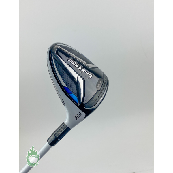 Used 2020 TaylorMade SIM MAX 3 Wood 15* Aldila NV 45g Ladies Graphite Golf Club