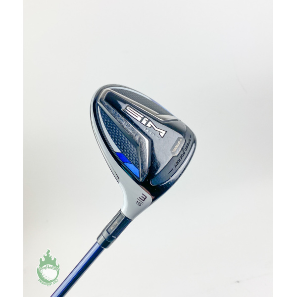 Used 2020 TaylorMade SIM MAX 3 Wood 15* Ventus 5-R Regular Graphite Golf Club