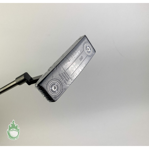 New LH Mizuno M Craft OMOI 02 Black Satin Forged 35" Putter Steel Golf Club
