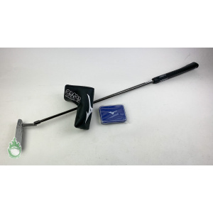 New LH Mizuno M Craft OMOI 02 Black Satin Forged 35" Putter Steel Golf Club