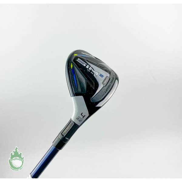 Used TaylorMade SIM 2 MAX 4 Hybrid 22* Ventus 6-R Regular Graphite Golf Club