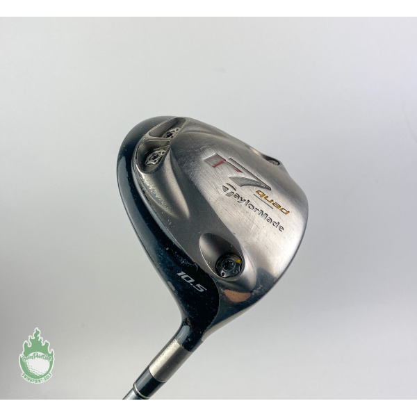 RH TaylorMade Golf r7 Quad Driver 10.5* MAS2 65g Regular Flex Graphite w/HC