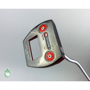 Used Right Hand Odyssey O Works Red Jailbird Mini 34" Putter Steel Golf Club