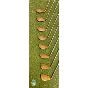 Used RH Ping Red Dot Eye 2 Beryllium Copper Irons 3-PW Stiff Steel Golf Set