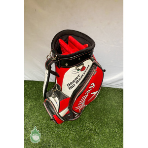 Used Callaway Great Big Bertha XR Chrome Soft Red/White Golf Staff Bag