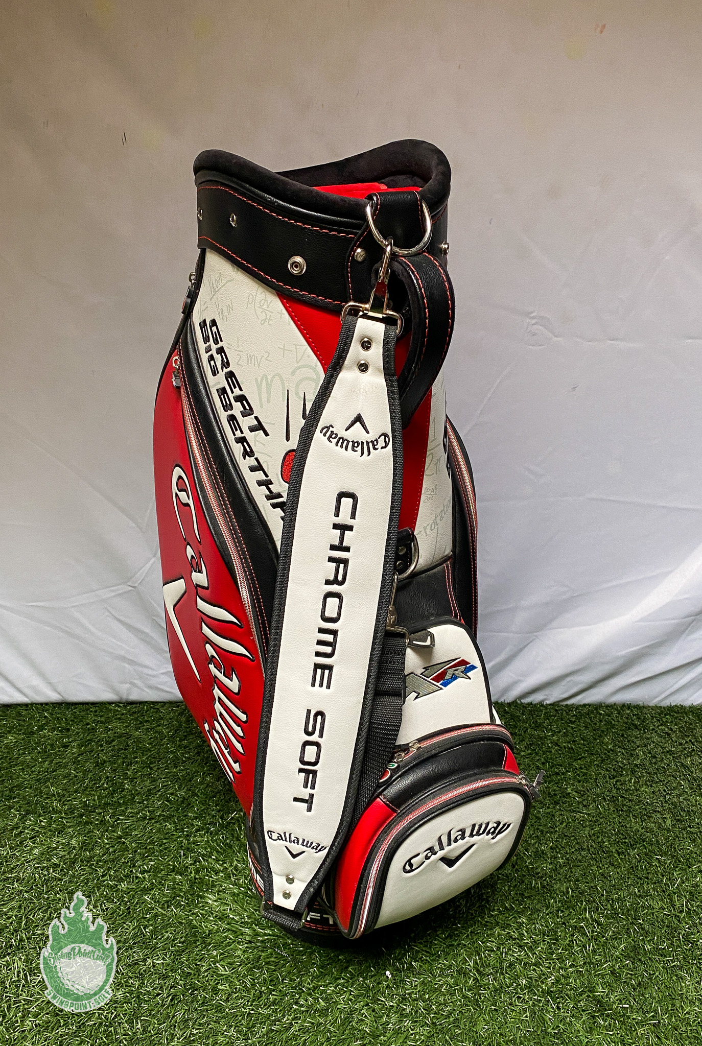 Used Callaway Great Big Bertha XR Chrome Soft Red/White Golf Staff