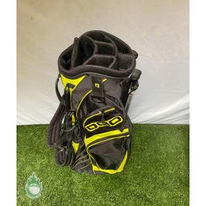 OGIO 7-Way Golf Stand Bag Cart/Carry Black/Green No Rainhood