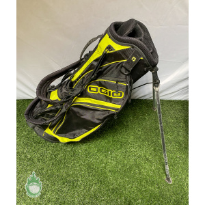 OGIO 7-Way Golf Stand Bag Cart/Carry Black/Green No Rainhood