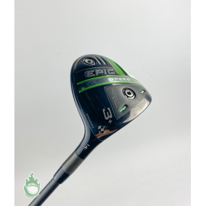 Tour Issue TC Callaway EPIC Speed Triple Diamond T 3+ Wood Stiff Graphite Golf