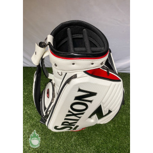 NWOT White/Black Srixon Z Golf Staff Bag w/ Rainhood