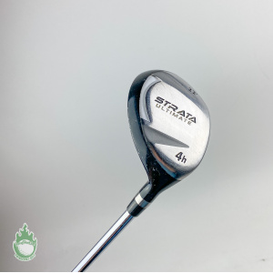 Used Right Handed Strata Ultimate 22* 4 Hybrid Senior Flex Steel Golf Club