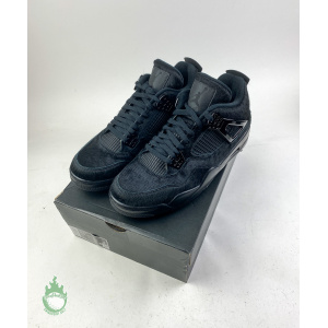 New Nike Air Jordan IV 4 G Black Cat Pony Hair CU9981-001 Men’s Sz US 10.5