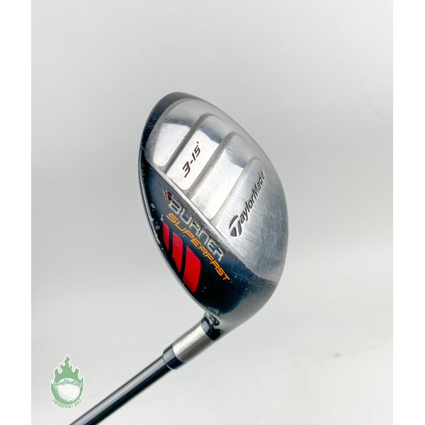 Used TaylorMade Burner Superfast 3 Wood 15* 48g Stiff Flex