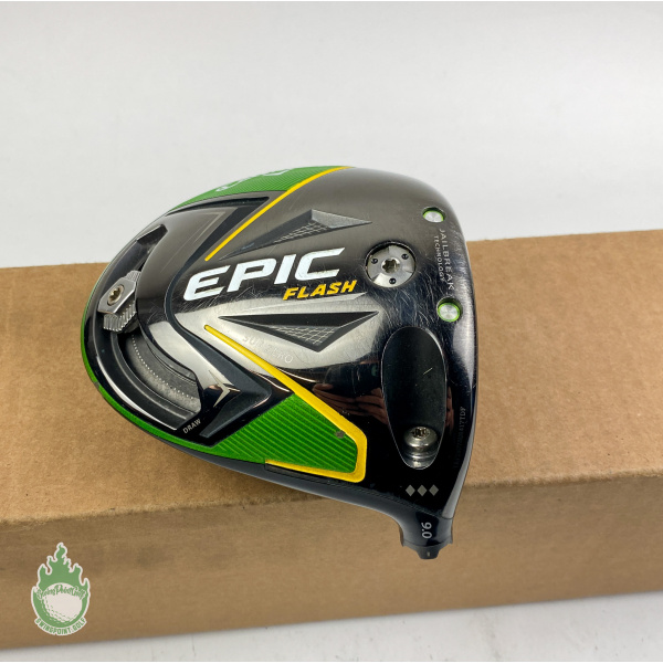 Tour Issued TA Callaway EPIC Flash Sub Zero Triple Diamond Driver 9* HEAD  ONLY · SwingPoint Golf®