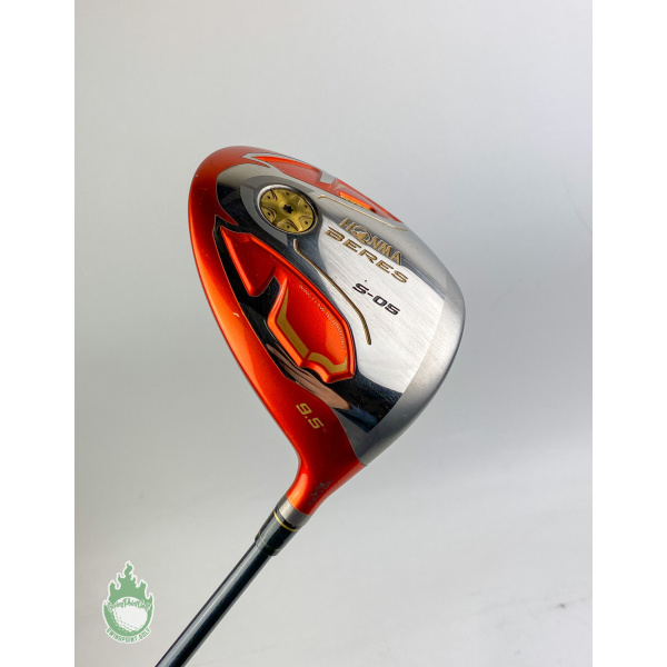 Used Honma BERES S-05 5 Star Driver 9.5* Twin Kick Doric Regular Graphite Golf