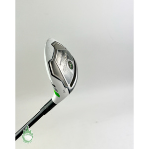 Used TaylorMade RBZ Rescue 4 Hybrid 22* 65g Regular Flex Graphite Golf w/HC