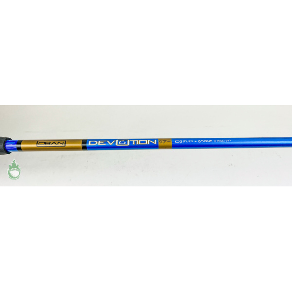 Used OBAN Devotion 6 65g O3 R-Flex Graphite Driver Golf Shaft TaylorMade Tip