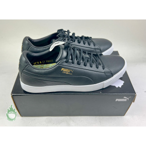 New Puma OG Men's Waterproof Black Golf Shoe Size 12