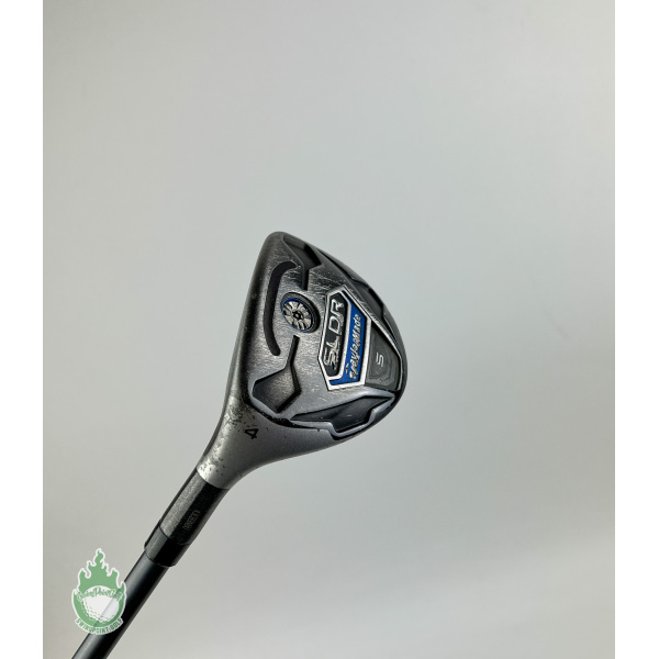 Used LEFT Handed TaylorMade SLDR S 4 Rescue Hybrid 22* 72g Stiff Flex Graphite