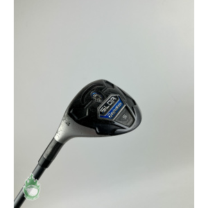 Used LEFT Handed TaylorMade SLDR S 4 Rescue Hybrid 22* 72g Stiff Flex Graphite