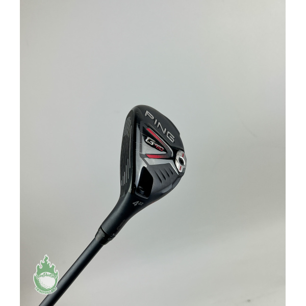 Used LEFT HAND Ping G410 4 Hybrid 22* Alta CB 70g Regular Flex Graphite Golf
