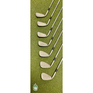 Used RH Wilson Staff Ultra 45 Irons 3,4 6-PW Stiff Flex Steel Golf Club Set