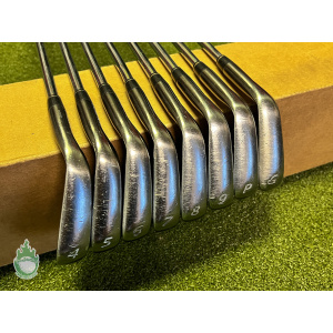 Used Adams IDEA Black CB2 Irons 4-PW/GW Tour 90g Stiff Flex Steel Golf Club Set