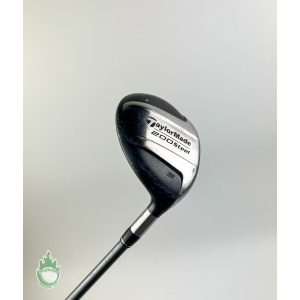 Used RH TaylorMade 200 Steel 5 Wood 90g Stiff Flex Graphite Golf Club