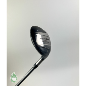 Used RH TaylorMade 200 Steel 5 Wood 90g Stiff Flex Graphite Golf Club