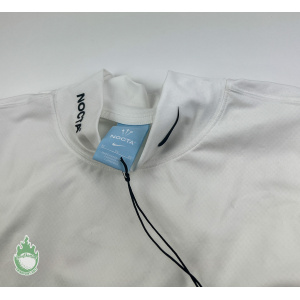 NWT Nike x Drake NOCTA Golf Mock Neck Top White Men's Size XL DJ5576-100