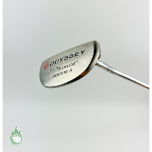 Used Right Handed Odyssey Dual Force Rossie II 35" Putter Steel W/ Headcover