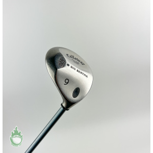 Callaway Divine Nine Big Bertha Fairway 9 Wood Ladies Flex Graphite Golf Club