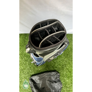 Used Callaway X 10 Way Cart Carry Golf Bag w/ Strap & Rainhood