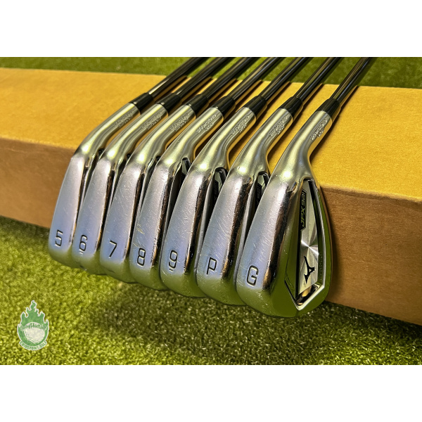 Used Mizuno JPX 921 Forged Irons 5-PW/GW $-Taper 120g Stiff Flex Steel Golf Set