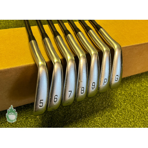 Used Mizuno JPX 921 Forged Irons 5-PW/GW $-Taper 120g Stiff Flex Steel Golf Set