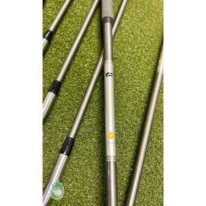 Used Titleist AP2 714 Forged Irons 4-PW/AW SteelFiber Stiff Graphite Golf Set