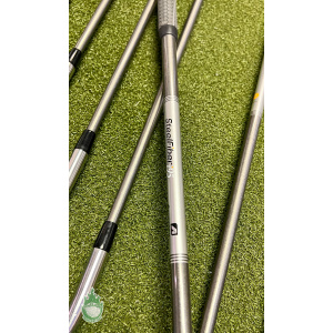 Used Titleist AP2 714 Forged Irons 4-PW/AW SteelFiber Stiff Graphite Golf Set