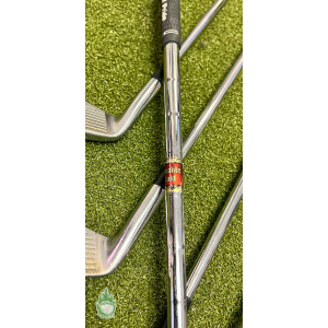 Used RH Mizuno T-Zoid Pro Irons 4-PW Dynalite Gold R400 Regular Steel Golf Set