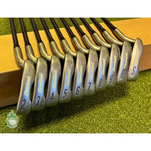 Used RH Cleveland VAS 792 Irons 2-PW/SW Regular Flex Graphite Golf Club Set