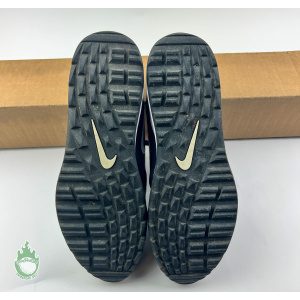 Pre-Owned Nike Golf AIR MAX Mens Shoes Black C17576-001 Spikeless Size 13