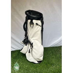 Used Vessel VLX Golf White Stand Bag w/ Backpack Straps