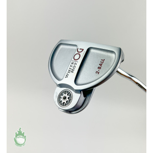 Used Right Handed Odyssey White Hot OG 2-Ball 34" Putter Steel Shaft Golf