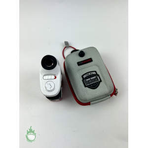 Used Bushnell Tour X Golf Laser Rangefinder w/ Jolt Technology & Magnetic Grip