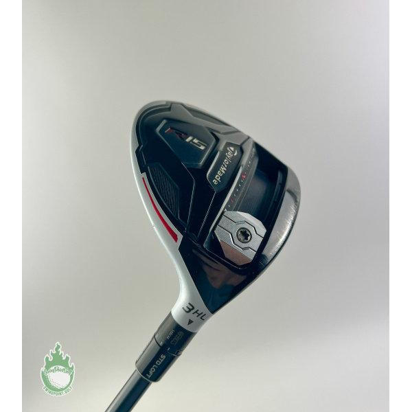 Used RH TaylorMade R15 Fairway 3 Wood HL 17* Regular Flex Graphite Golf Club