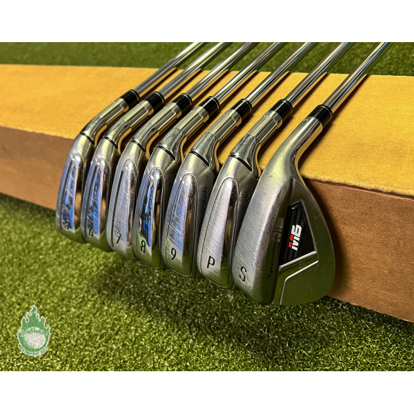 Used RH TaylorMade M6 Irons 5-PW/SW Japan-Spec 85g Regular Flex Steel Golf Set