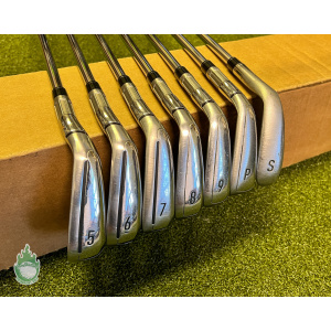 Used RH TaylorMade M6 Irons 5-PW/SW Japan-Spec 85g Regular Flex Steel Golf Set