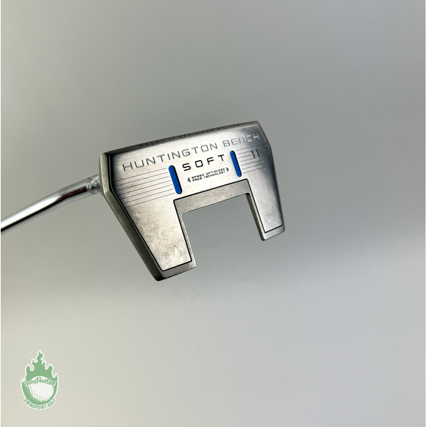 Used Left Handed Cleveland Huntington Beach Soft 11 35" Putter Steel Golf Club